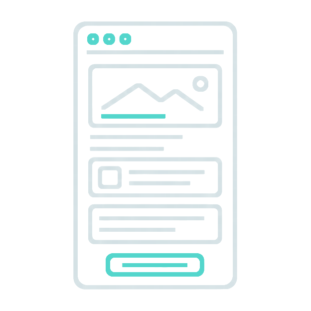 Starter one-page website icon